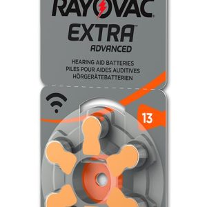 RAYOVAC μπαταρίες ακουστικών βαρηκοΐας 13MF, mercury free, 1.4V, 6τμχ