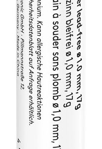 GOOBAY σύρμα συγκόλλησης 40843, Φ1mm, lead free, 17g
