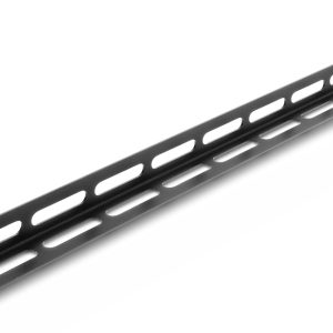 DELOCK cable management panel 67460 για rack 19", 0.5U, βάθος 22mm, μεταλλικό, μαύρο