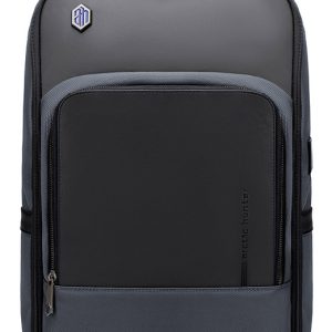 ARCTIC HUNTER τσάντα πλάτης B00403 με θήκη laptop 15.6", USB, 19L, γκρι