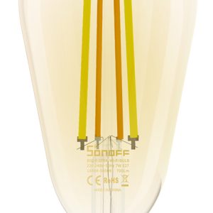 SONOFF Smart λάμπα LED Filament B02-F-ST64, Wi-Fi, 7W, E27, 1800K-5000K