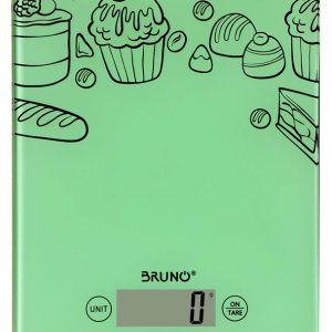 BRUNO ψηφιακή ζυγαριά κουζίνας BRN-0059, έως 5kg, πράσινη