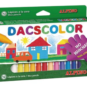ALPINO χρωματιστές κηρομπογιές DC050290, 12 τμχ