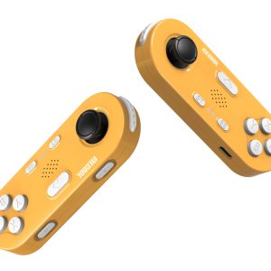 MECOOL σετ ασύρματων motion gamepad KidzMove GM2 για smart TV & TV Box, κίτρινο, 2τμχ