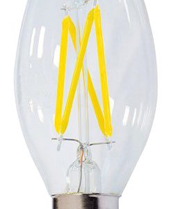 OPTONICA LED λάμπα Candle C35 Filament 1471, 4W, 4500K, E14, 400lm