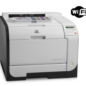 HP used Printer LaserJet M451nw, WiFi, Laser, Color, low toner