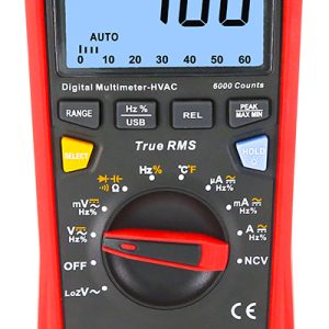 UNI-T ψηφιακό πολύμετρο UT161D, 1000V AC/DC, NCV, True RMS