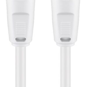 GOOBAY καλώδιο κεραίας αρσενικό σε θηλυκό 50125, <70 dB, CCS, 20m, λευκό