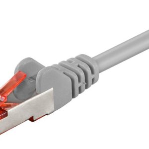 GOOBAY καλώδιο δικτύου 50892, CAT 6 S/FTP, copper, 250MHz, 15m, γκρι